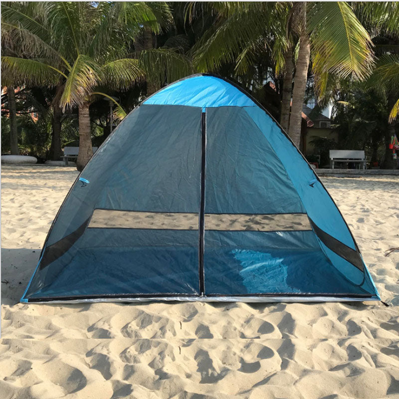 Automatically Mosquito-proof Beach Shade In 2 Seconds