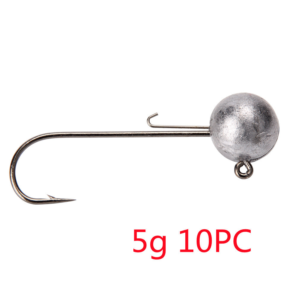 Long hook, lead head hook, special hook for fake bait