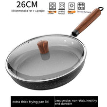 Laden Sie das Bild in den Galerie-Viewer, Medical Stone Frying Pan Non-stick Multi-functional Pan Light Oil Smoke Griddle