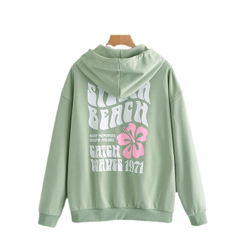 Fashion Personality Fleece Pullover Women