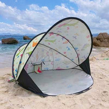 画像をギャラリービューアに読み込む, Full-automatic Folding Tent On Beach