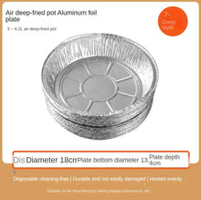 Laden Sie das Bild in den Galerie-Viewer, Non-stick Aluminum Foil Liners Air Fryer Disposable Paper Liner Oil-proof Steaming Basket Kitchen Tool BBQ Drip Pan Tray