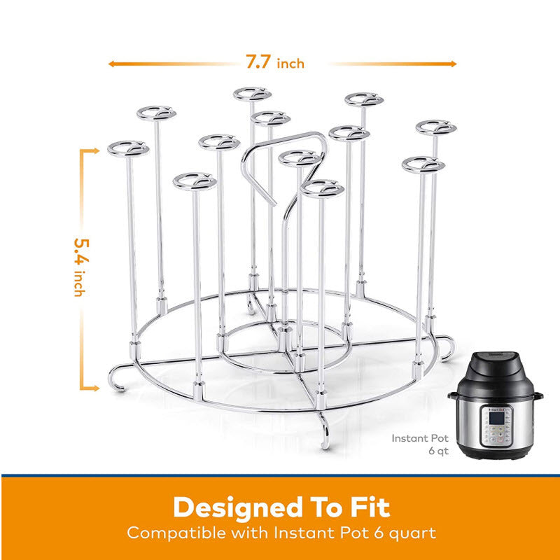 Dehydration Rack Skewers Vertical Grill Support 304 Stainless Steel