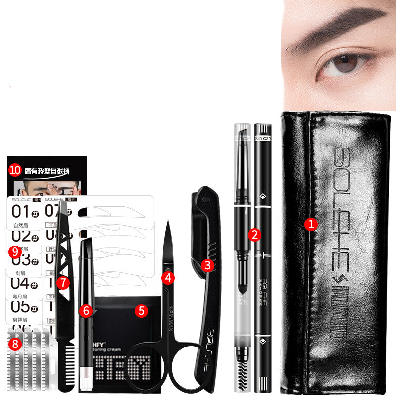 Electric Eyebrow Trimming Knife Thrush Card Artifact For Beginners Complete Set