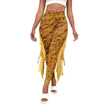 Charger l&#39;image dans la galerie, Colorful Little Mermaid Fin Mermaid Digital Print Hip Lift Feet Pants