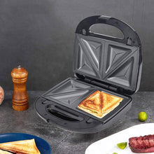 Laden Sie das Bild in den Galerie-Viewer, 6-in-1 Waffle Maker EU Plug Sandwich Maker Grill Breakfast Maker Doughnut Cake Maker Compact Kitchen Dining Kitchen Accessories