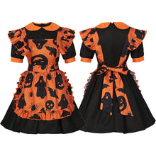 Charger l&#39;image dans la galerie, Costume party performance uniform pumpkin maid outfit